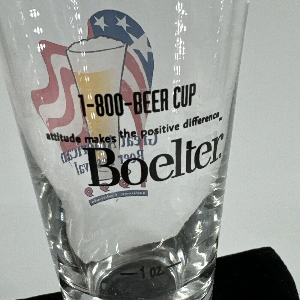 Tasting‎ Glass 8oz Great American Beer Festival GABF 1999 Denver CO Barware